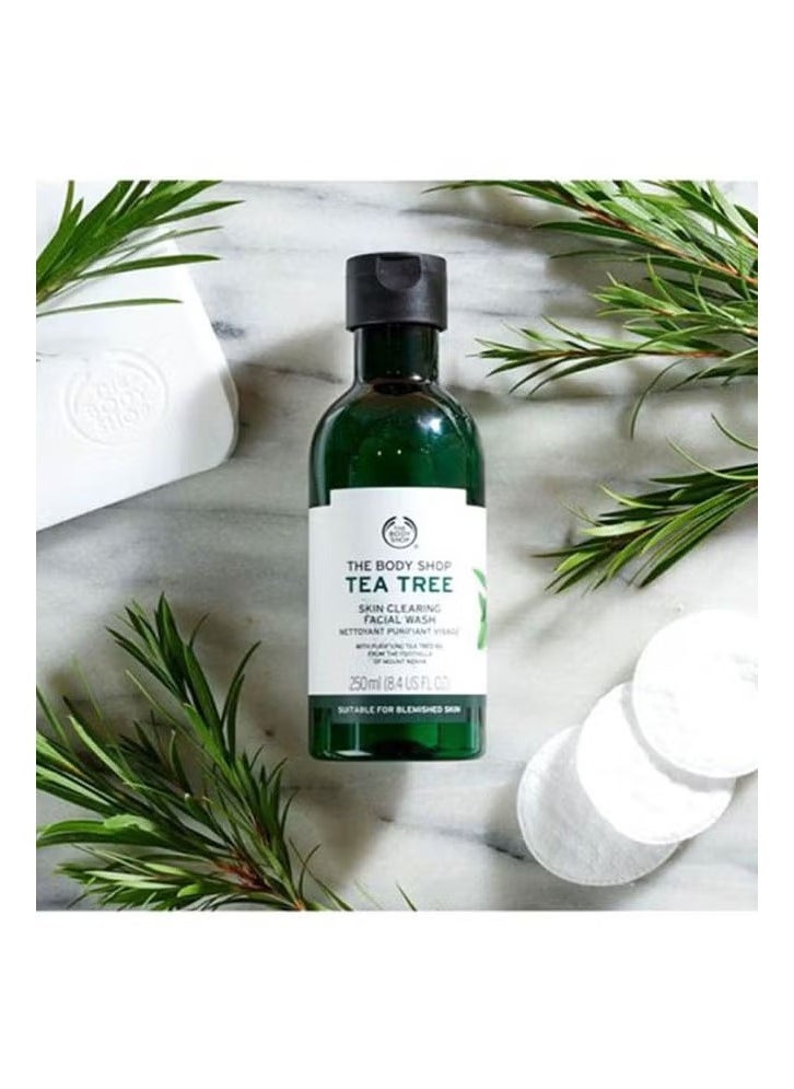 The Body Avenue Tea Tree Skin Clearing Facial Wash 250ml  - Image 5