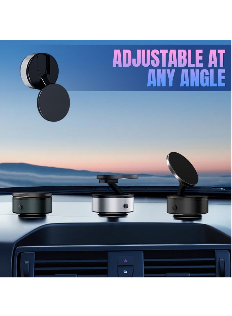 TIGER 360° Rotatable Car Magnetic Phone Holder (2PCS - C), Electric Magnetic Suction Car Phone Mount, Universal Magnetic Car Mount Ultra – Strong Grip, Easy Installation, Compatible with All Smartphones - Image 3