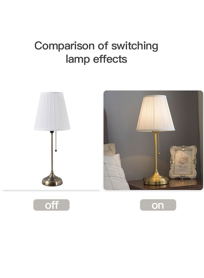 Sharpdo مصباح طاولة بتصميم ريترو بسيط وحديث 20*20*48 سم - Image 5