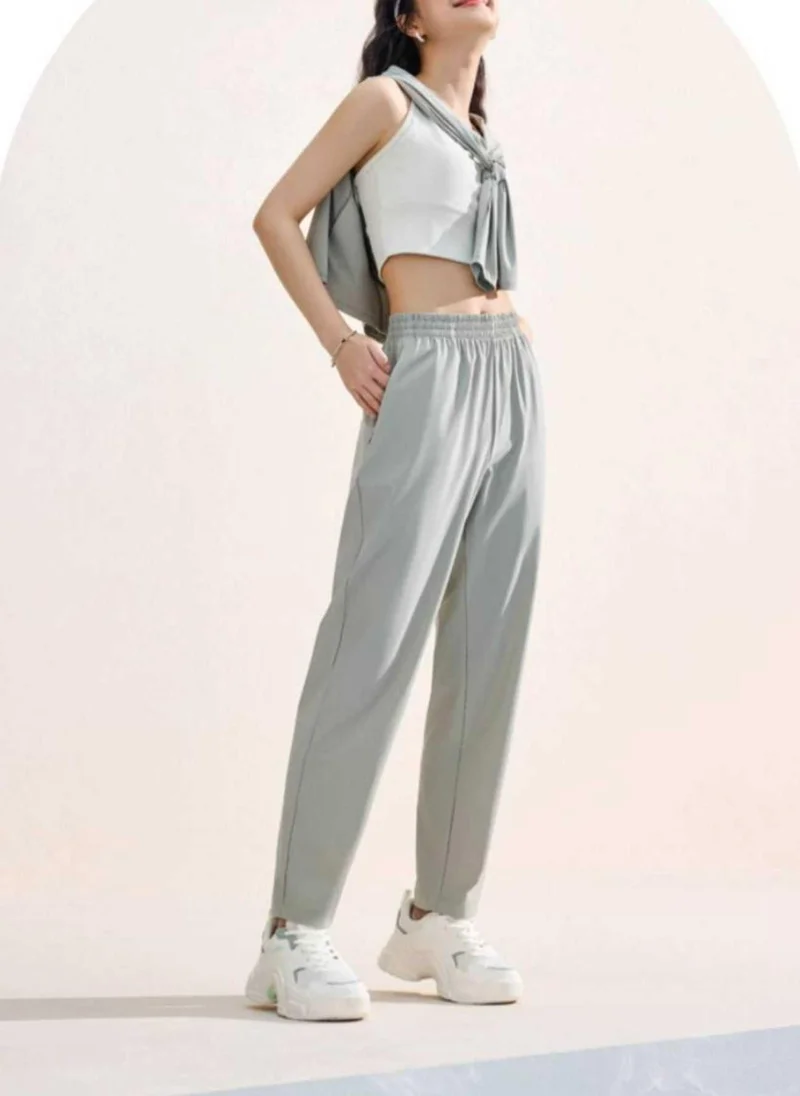 ANTA Regular Fit Workout Training Commute Knit Track Pants
