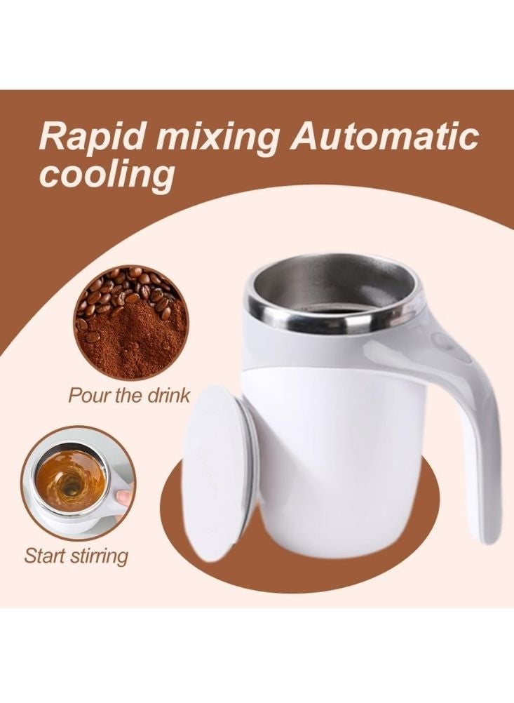 Premium Self Stirring Mug Automatic Coffee Mixing Cup - Brown - Image 3