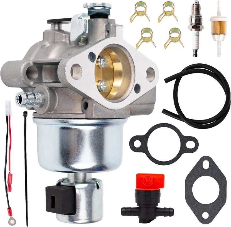BlueStars L110 CV15S Carburetor Kit - For John Deere L110 LT160 LT155 Lawn Mower with 15hp 17.5hp Kohler CV15 CV460 SV600 CV16S SV540 SV530 SV590 Husqvarna YTH21K46 YTH20K46 LTH130 YTA1842 YTH20F42T - Image 1