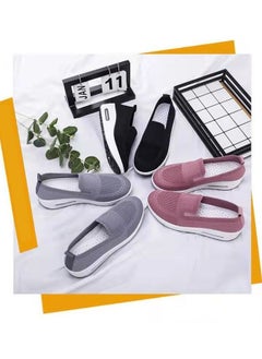 ZCM-HAPPY Fashion Ladies Slip On Thick Sole Air Cushion Shoes Rocking Shoes Dance Shoes Soft Sole Comfortable Women's Shoes  - Image 4