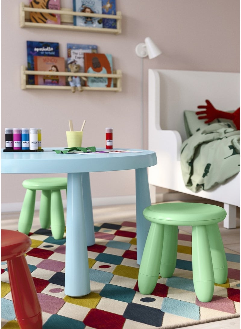 Children's Stool, Light Green - Image 3