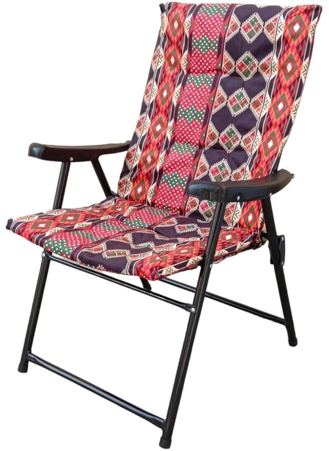 GO2CAMPS Foldable Camping Chair With Cushion Heavy Quality  - Image 1