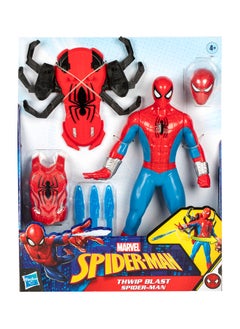 Spider-Man Thwip Blast Spider-Man Action Figure with Accessories, 11-Inch-Scale  - Image 2