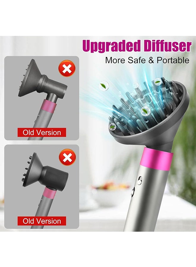 HAVEN Portable Hair Diffuser Attachment for Dyson for Airwrap HS05 HS03 HS01 Hair Dryer Diffuser Nozzle Convertible for Airwrap Styler into Hair Dryer - Image 2