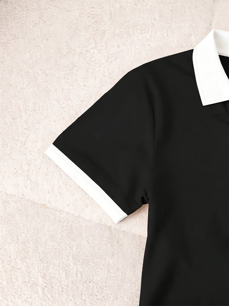 Women's Short Sleeve Crew Neck T - Shirt - Solid Color Blouse - Compatible Basic Top Suitable for Summer & Spring, Machine Washable Casual Shirt, Minimalist Wardrobe Essential for... - Image 3