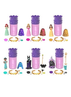 Disney Princess Disney Princess Royal Color Reveal - Princess Vs. Villains Edition - 1 Piece Only, Assorted/Character May Vary  - Image 1