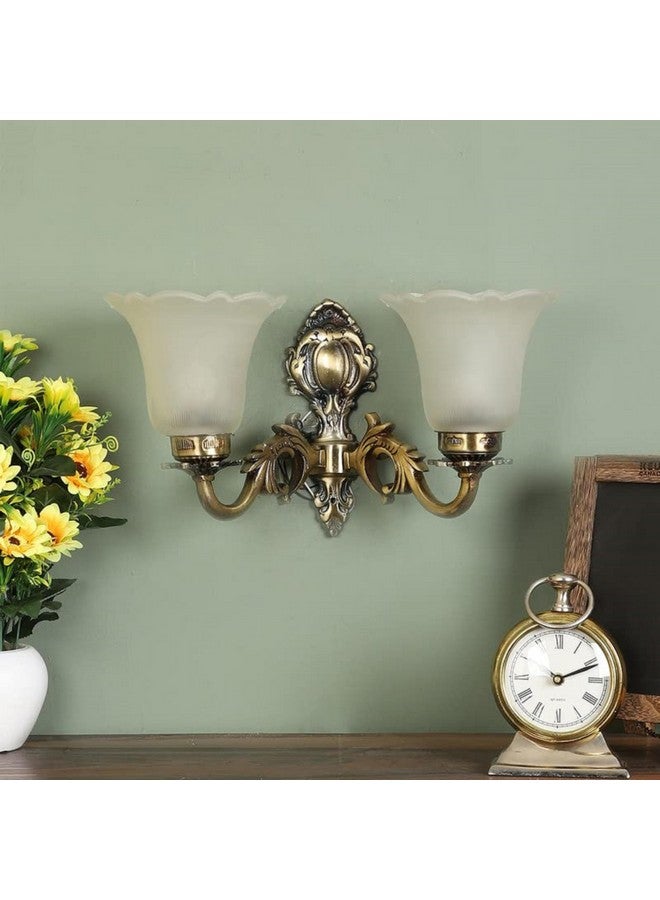 ELIANTE Antique Brass Metal Wall Light by Jainsons Lights - Without Bulb - NO-1-2W | by Jainsons Lights - Image 2