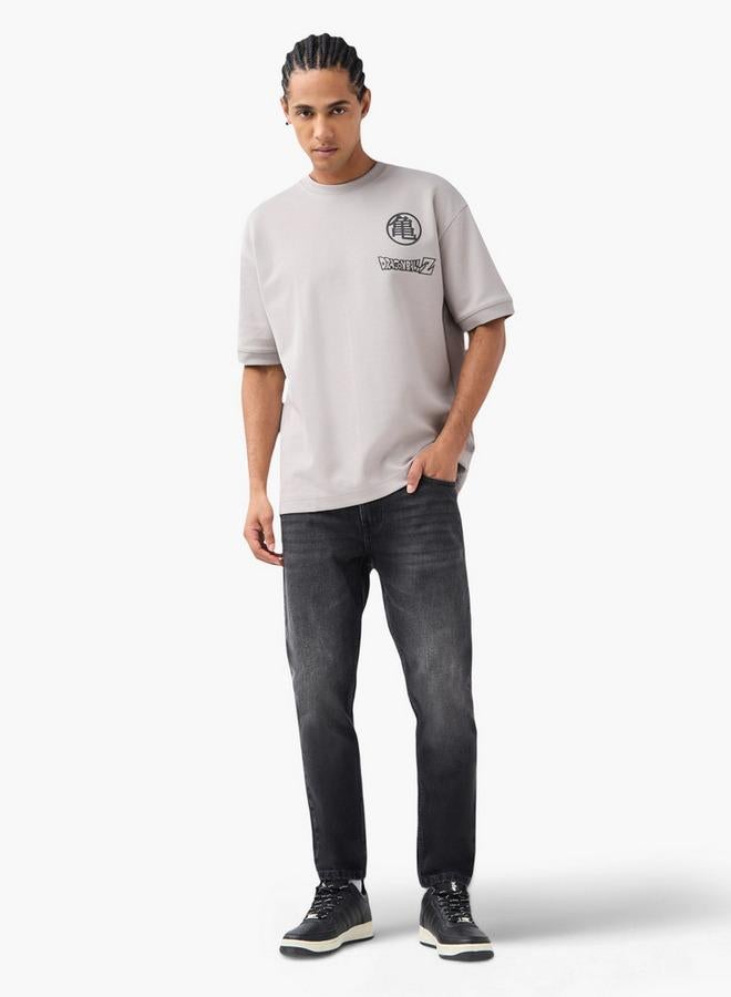 اس بي كاركترز تيشيرت بياقة ضيّقة وأكمام قصيرة وطبعات - Image 2