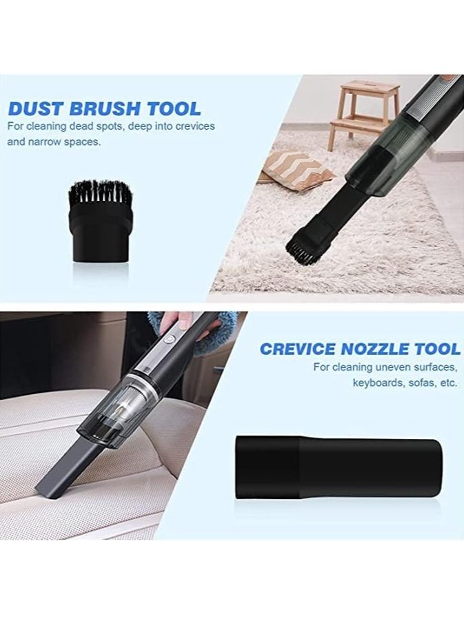 Gonice Cordless Handheld Vacuum Cleaner,12000Pa Powerful Compact Lightweight Rechargeable Mini Hand Vacuum Cleaner 4000 mAh Lithium Battery Home, Car, Dust Cleaning and Pet Hair.  - Image 5