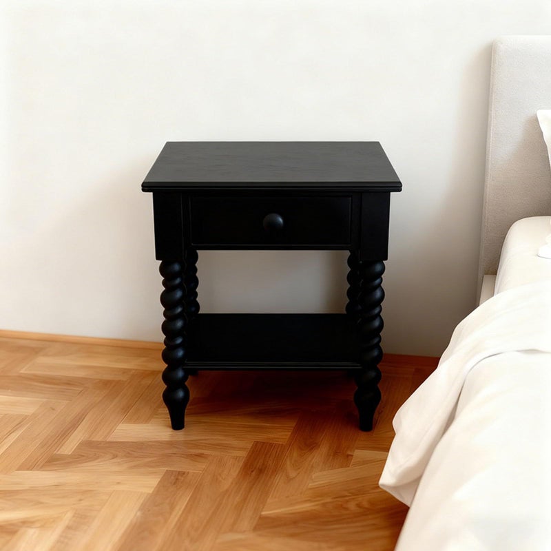 Dollhouses Nightstand 1/12 Scale White Texture Openable Doors Compact Bedroom Furniture Miniature Accessory Storage - Image 3