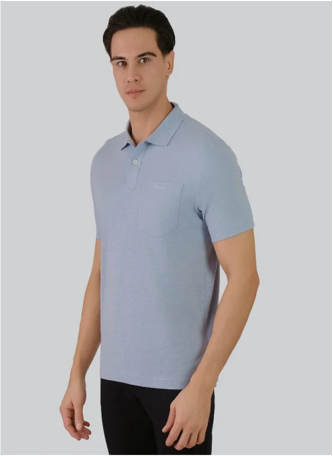 غانت Slub Texture Polo