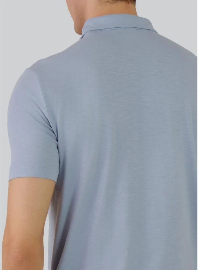 غانت Slub Texture Polo