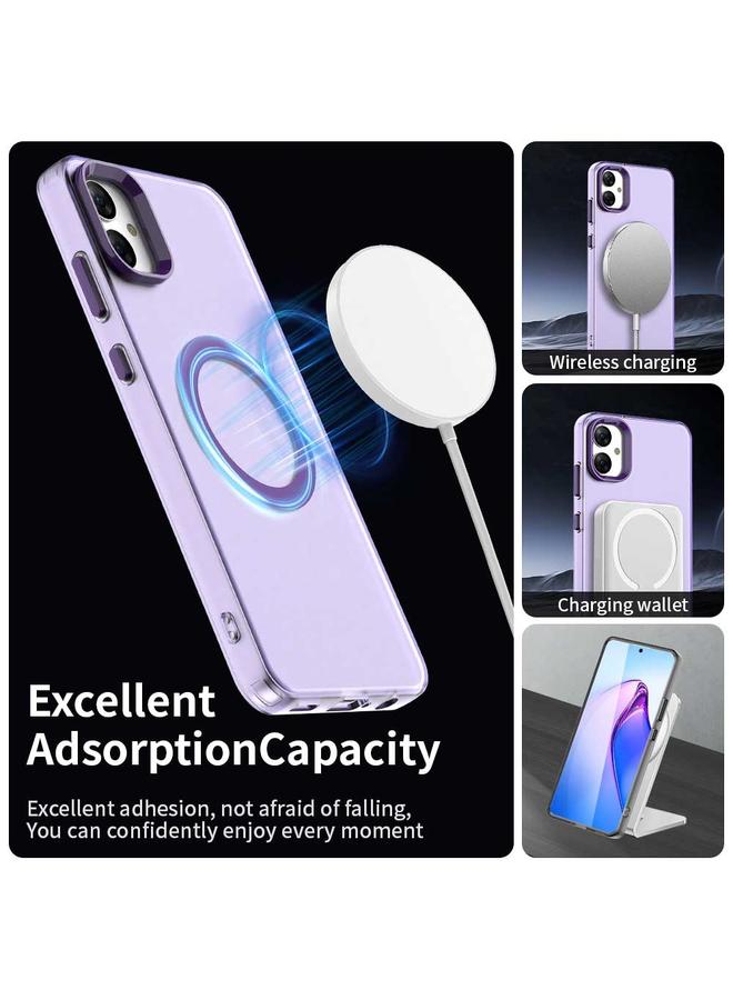 اس-توب جراب لهاتف Samsung Galaxy M05 من Candy Magsafe PC Hybrid TPU - Image 3