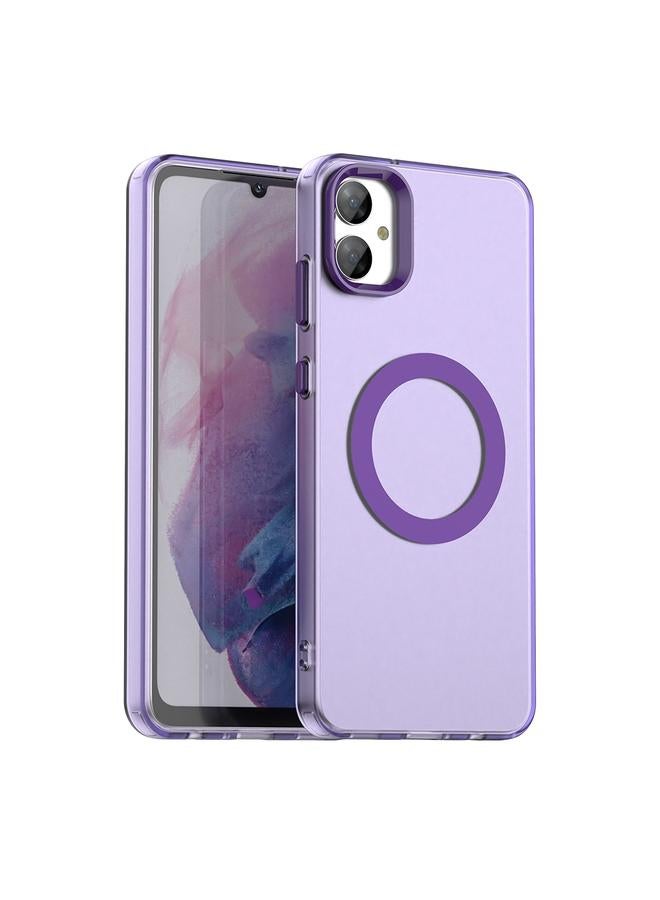 اس-توب جراب لهاتف Samsung Galaxy M05 من Candy Magsafe PC Hybrid TPU - Image 1