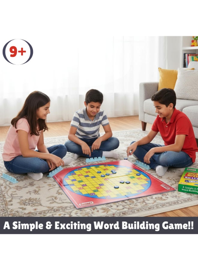 Creative's Smart Word Builder Board Game - Strategy & Vocabulary Educational Games, Spelling Challenge, Screen-Free Family Games for Teens & Big Kids Ages 9 10 11 12+ - Image 4