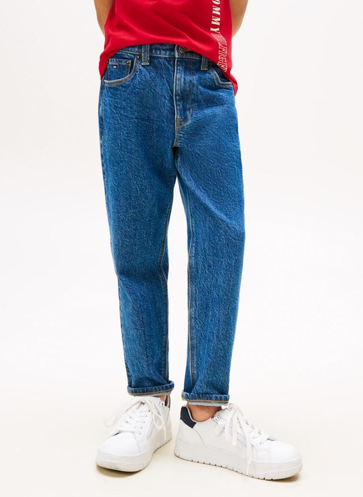 TOMMY HILFIGER Kids Archive Straight Fit Jeans - Image 1