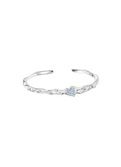 silver/blue