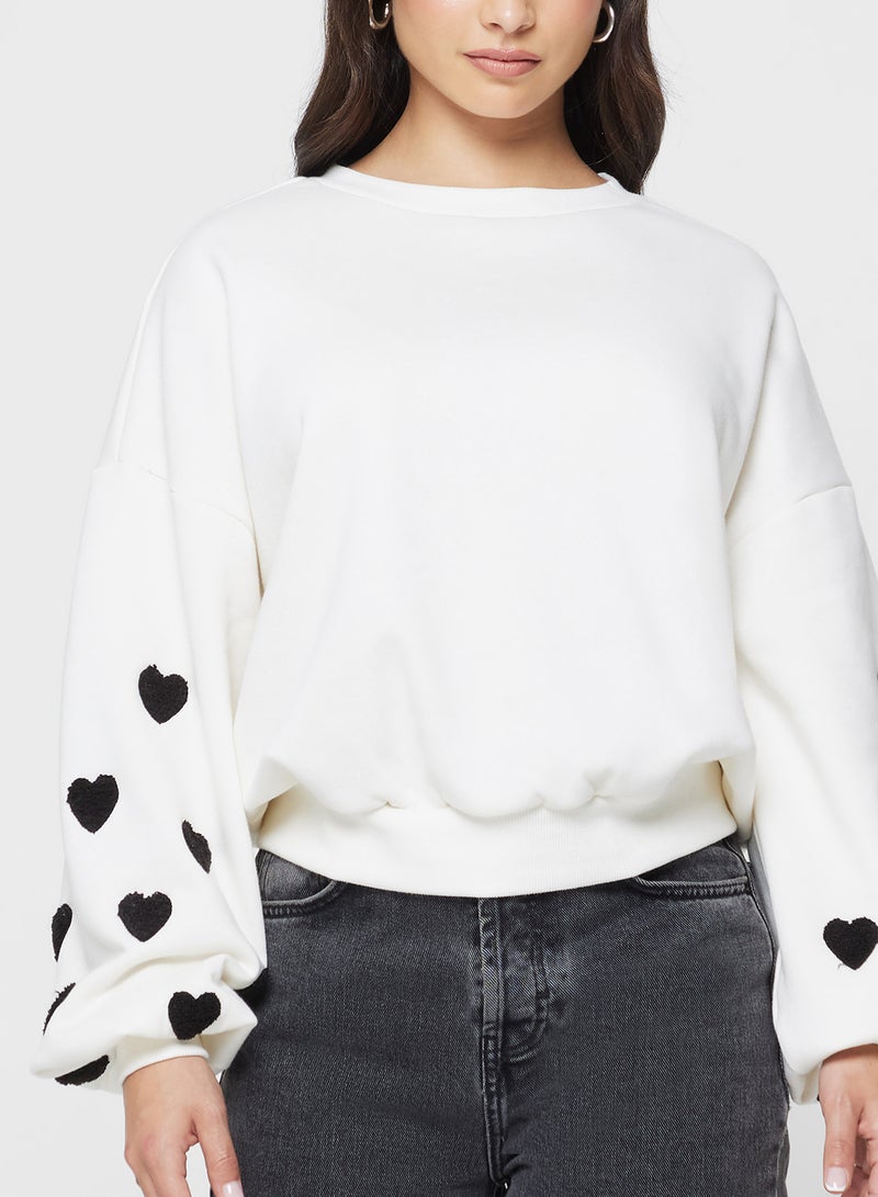 ONLY Onlmacy Long Sleeve Crew Neck Sweatshirt - Image 3