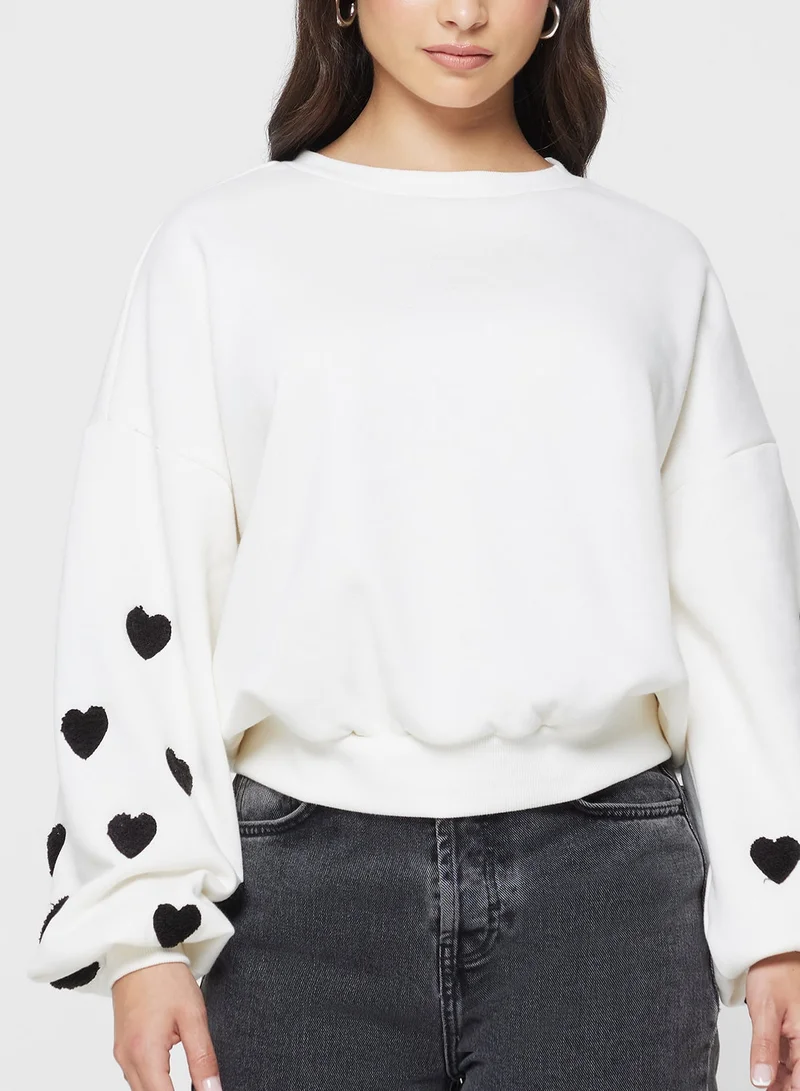 ONLY  Onlmacy Long Sleeve Crew Neck Sweatshirt for Women | Best Price UAE