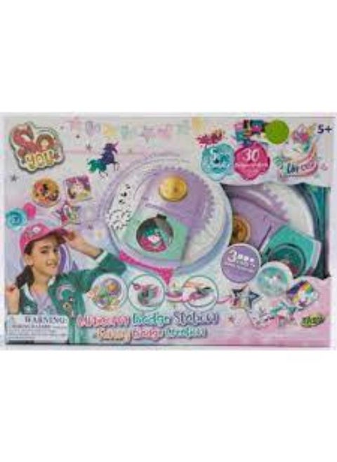 Shwy Tasia Unicorn Badge Station - Fancy Badge Creation