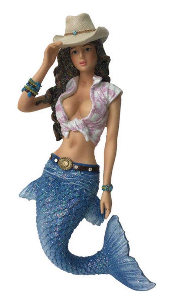 December Diamonds Cowgirl Mermaid Ornament Jessie - Image 3