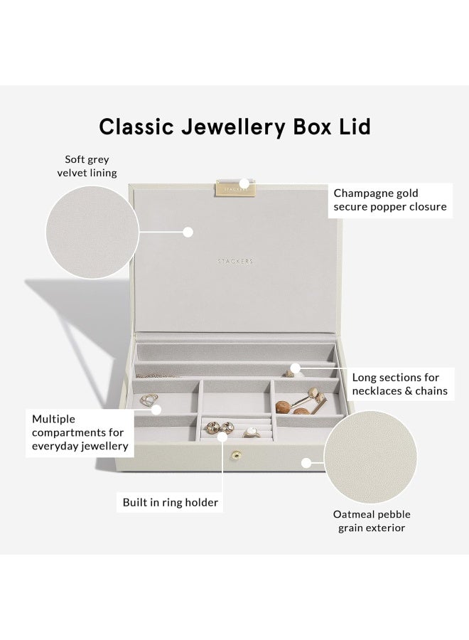 Stackers 3 Pieces Oatmeal Classic Jewellery Box - Image 5