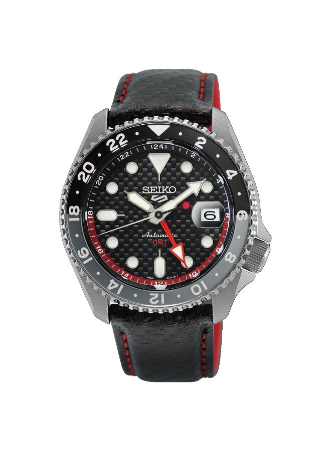 Seiko 5 Sports Supercars Limited Edition GMT Automatic Men’s Watch SSK057K1 - Image 1