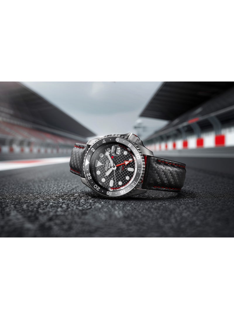 Seiko 5 Sports Supercars Limited Edition GMT Automatic Men’s Watch SSK057K1 - Image 2