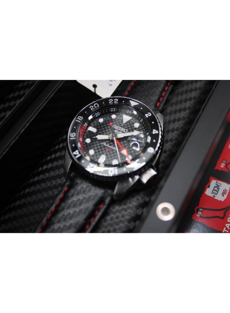 Seiko 5 Sports Supercars Limited Edition GMT Automatic Men’s Watch SSK057K1 - Image 3