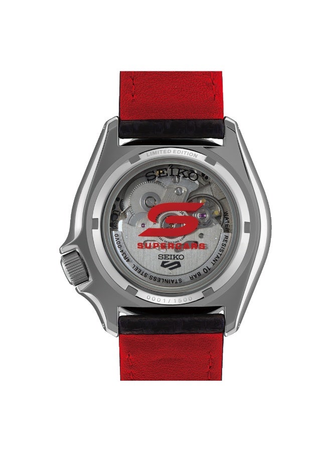 Seiko 5 Sports Supercars Limited Edition GMT Automatic Men’s Watch SSK057K1 - Image 4