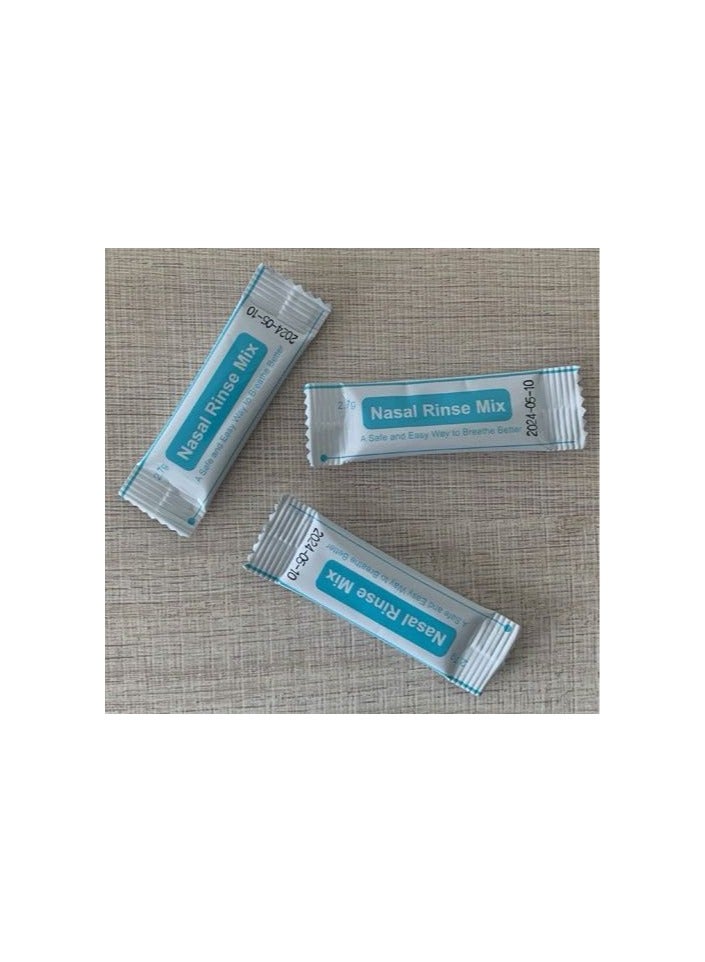 إسكدنيا 40 عبوة * 2.7 جرام ملح شطف الأنف محلول ملحي فسيولوجي - Image 4