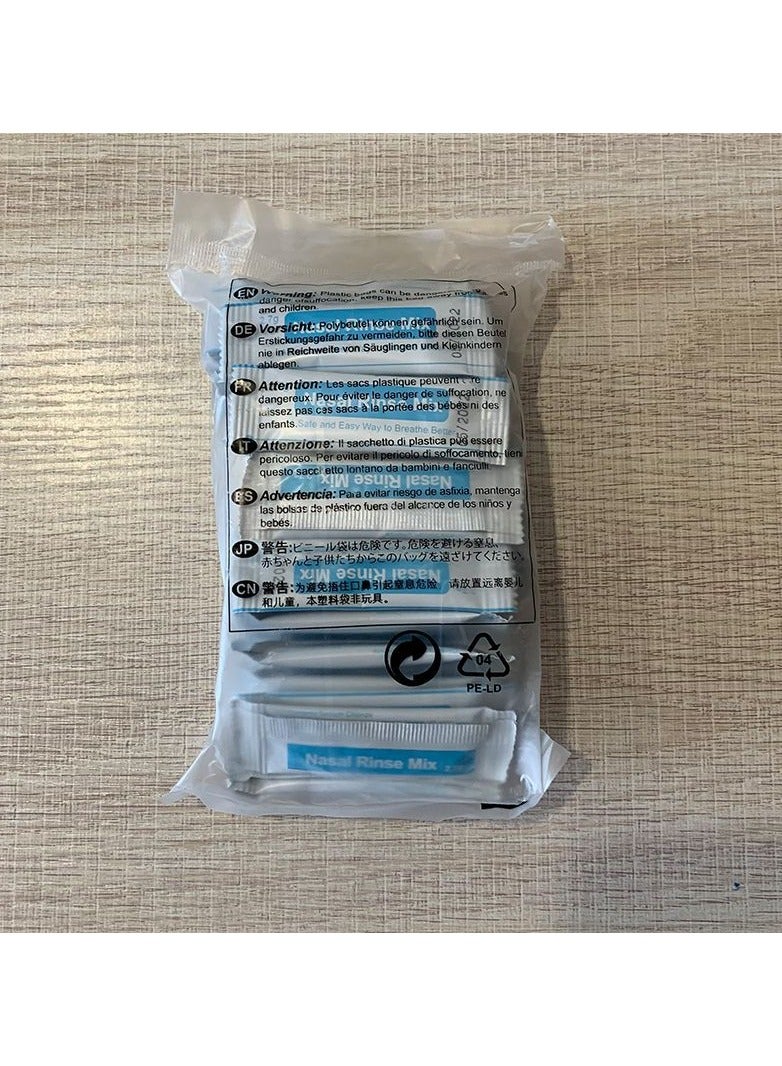 إسكدنيا 40 عبوة * 2.7 جرام ملح شطف الأنف محلول ملحي فسيولوجي - Image 2