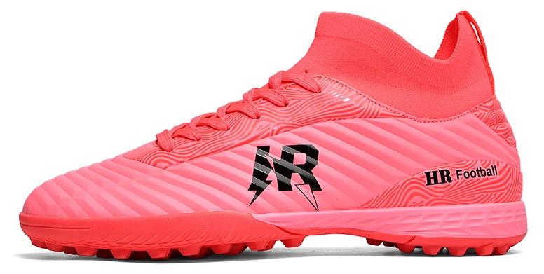 Men Kids Fashion Soccer Shoes Cleats Team Sports Training TF/FG Turf Firm Comfort High-top Football Shoes Outdoor - Image 1