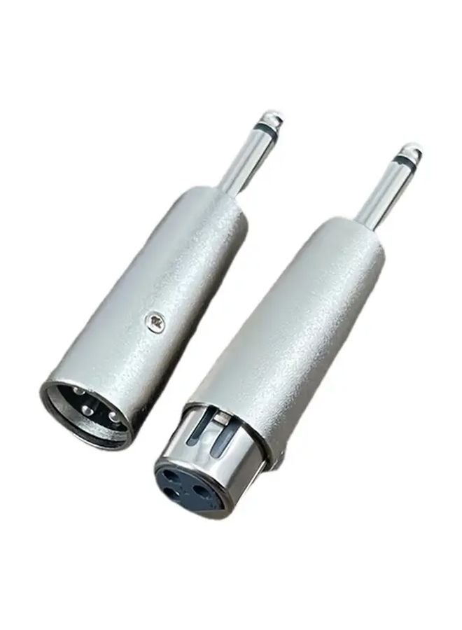 Male Head XLR To 6 5mm TRS Stereo Sound Adapter Male To Female With Secure Clamp For Studio And Live Sound Systems - Image 5