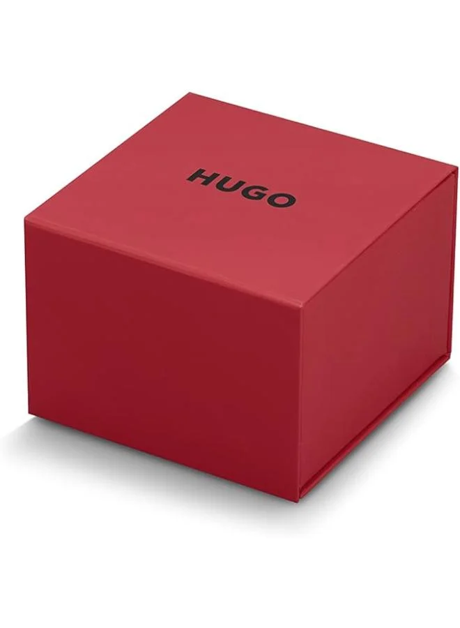 HUGO  Quartz Movement analog Watch Leather Strap for Men | Best Price UAE