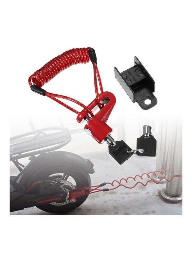 NIBEMINENT Anti-Theft Steel Wire Lock Disc Brakes Set  - Image 3