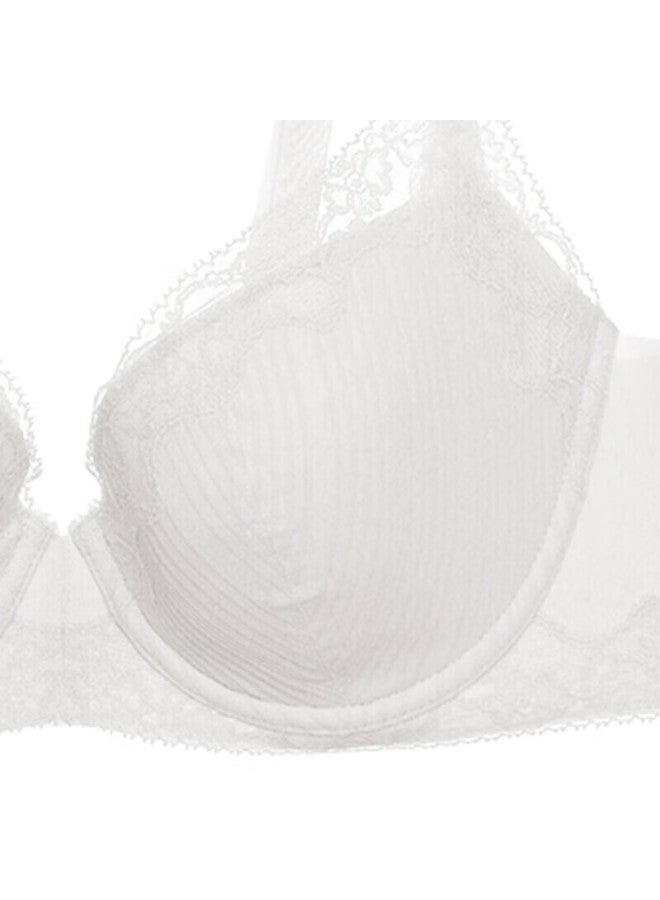 Aimer Thin Cup Lace Push-up Bra Am125541 White D80 - Image 2