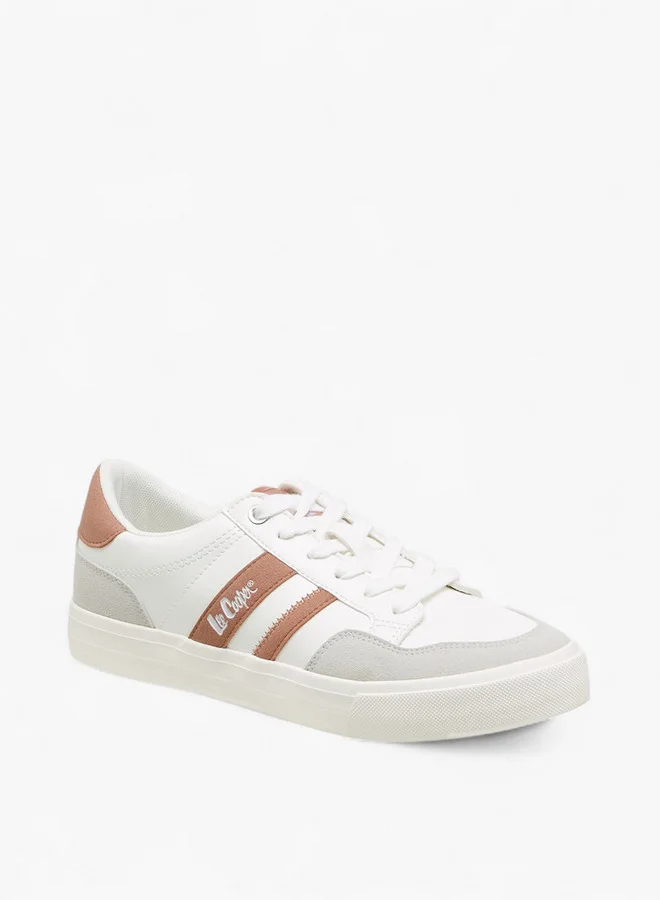 Lee Cooper Women's Panelled Lace-Up Sneakers