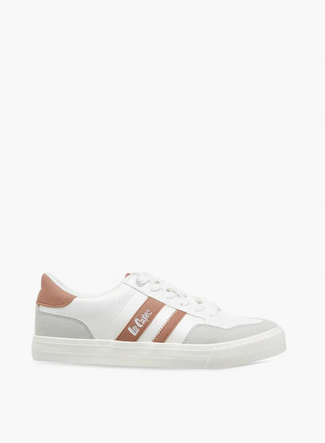 Lee Cooper Women's Panelled Lace-Up Sneakers