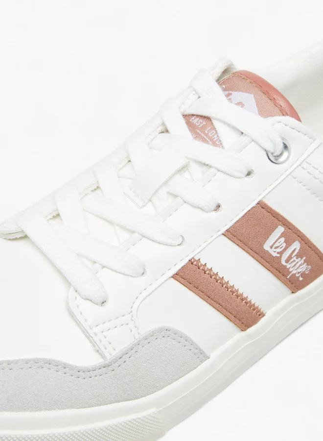 Lee Cooper Women's Panelled Lace-Up Sneakers