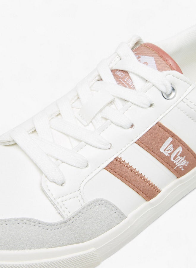 Lee Cooper Women's Panelled Lace-Up Sneakers - Image 4