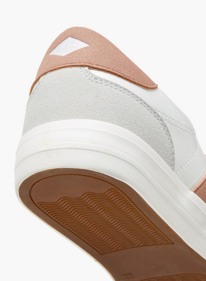 Lee Cooper Women's Panelled Lace-Up Sneakers - Image 5