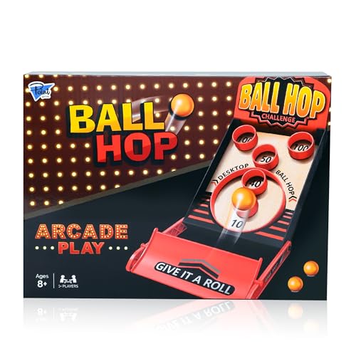 Point Games Ball Hop Game Collapsible Arcade Games Solo or Team Home Tabletop Game for Party Activity Birthday Easy Setup Small - Image 5