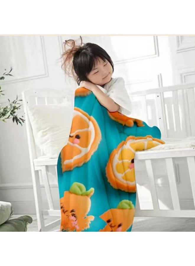 عام بطانية رقيقة من الفانيلا الكرتونية للأطفال والرضع (دافئة ومريحة، ومناسبة للنوم والألعاب) 70 سم * 100 سم - Image 2