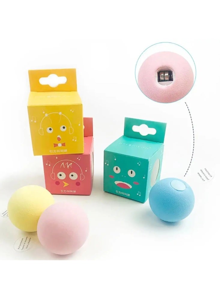 Interactive Cat Toy Balls with Animal Sounds, smart cat toy that produces attractive sounds when moving, stimulation and entertainment balls for indoor cats, lightweight and safe, suitable for all cat sizes - Image 4
