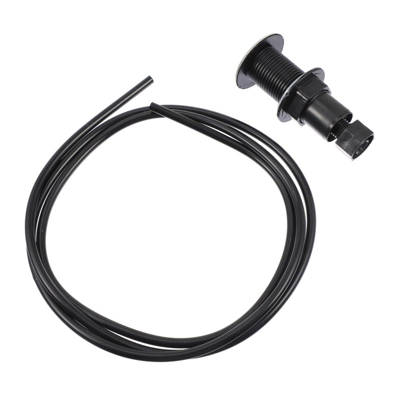 3 Pcs Air Activated Pneumatic Button For Garbage Disposers Stainless Steel Easy Install - Image 2