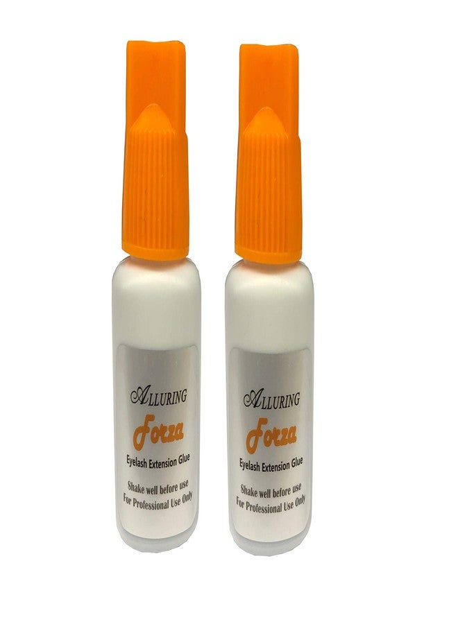 Alluring Qty : 2 Alluring Forza Adhesive Glue - Low Fumes, Strong, Flexible, Less Irritation (Great for 3D 5D Volume Lashes) Size 5ml - Image 1